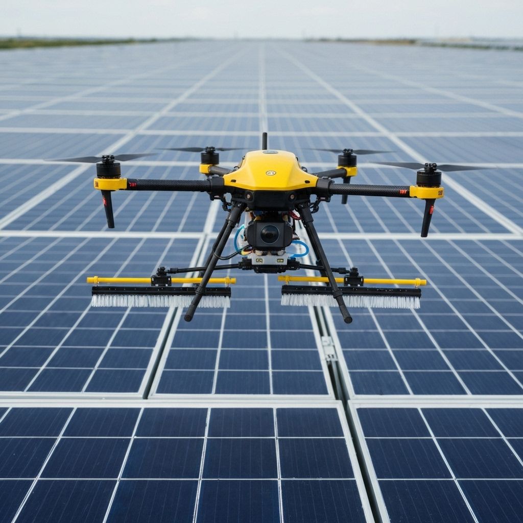 太陽能面板清潔